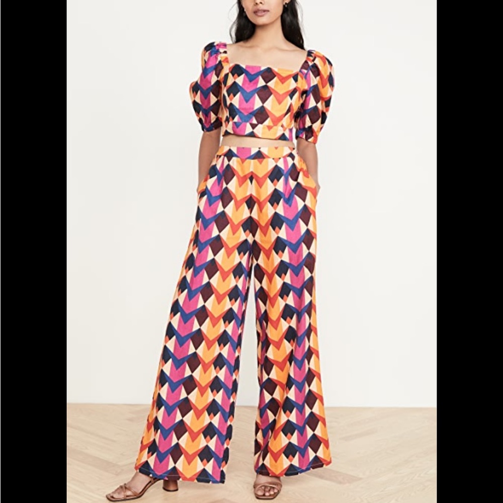Farm Rio Printed Pants